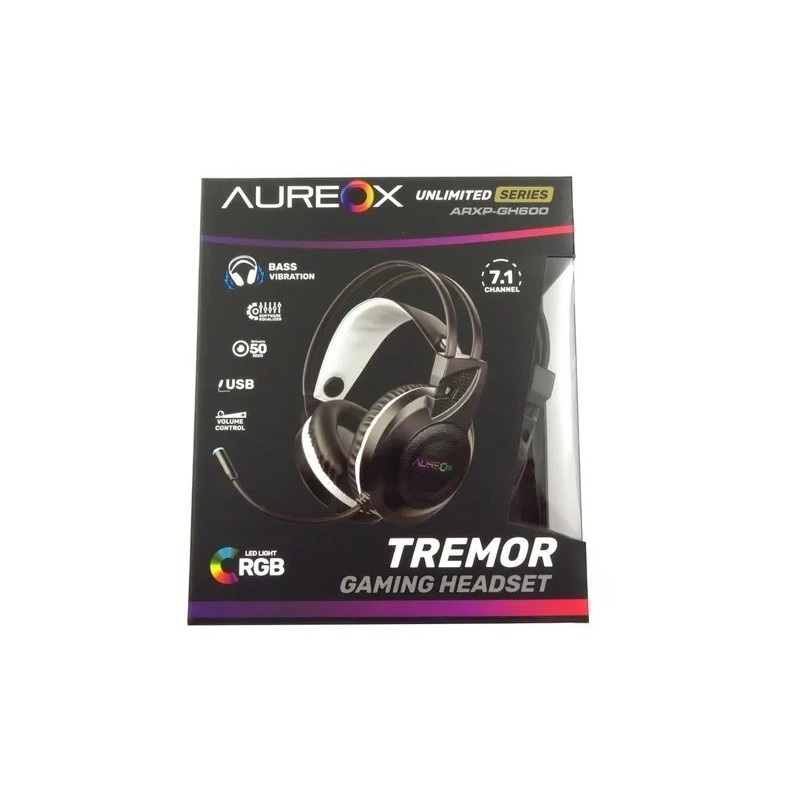 Auriculares Aureox Tremor Gh600 Rgb