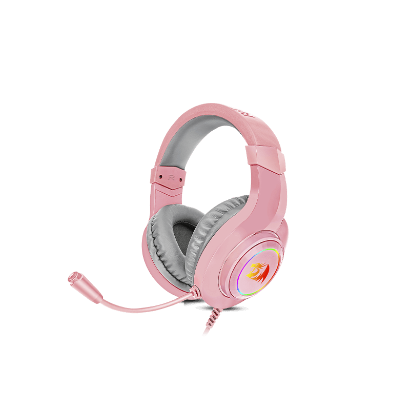 Auriculares Redragon Hylas Pink H260P-RGB