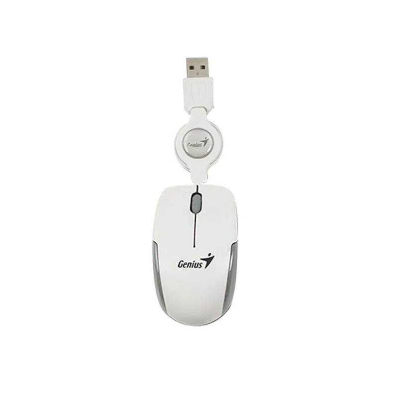Mouse mini Genius Micro Traveler blanco