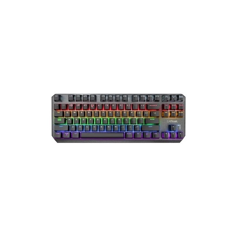 Teclado gamer Trust Callaz TKL ES GXT 834