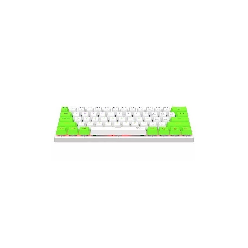 Teclado T-dagger T-tgk321-gw-br Arena White/green Sw Brown